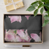 Papier Mousseline L'orchidée blanche rose tropicale fleurit le (Cadeau)