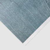 Papier Mousseline Lotus Flowers & Denim Blue effets multimédia mixte (Détail)