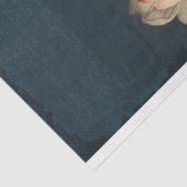 Papier Mousseline Lotus Flowers & minuit Bleu, Effets multimédias (Détail)