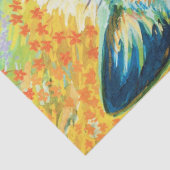 Papier Mousseline Louis Wain Chat Psychedelic (Détail)