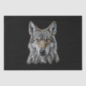 Papier Mousseline Loup (Recto)