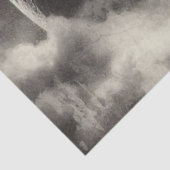 Papier Mousseline Loup d'Aurora Moon (Détail)