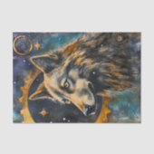 Papier Mousseline Loup du journal de junk (Recto)