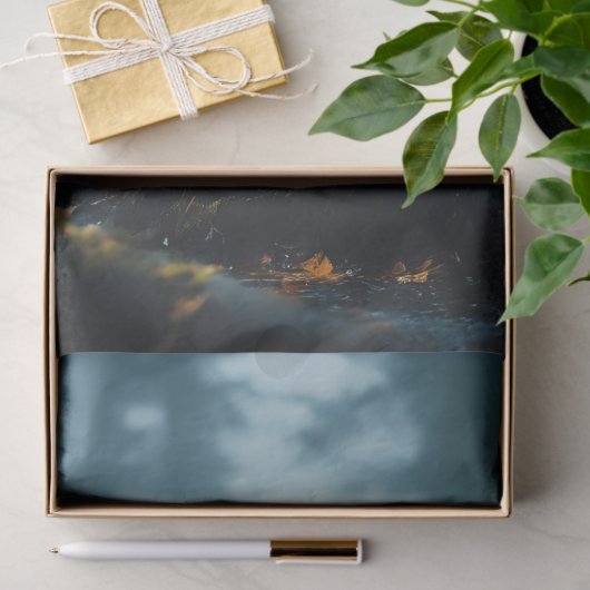 Papier Mousseline Loup foncé (Cadeau)