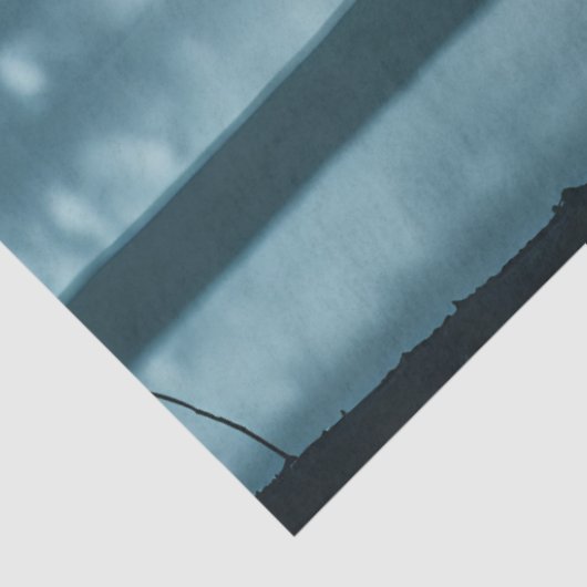 Papier Mousseline Loup foncé (Détail)