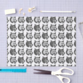 Papier Mousseline Loups (Artisanat)