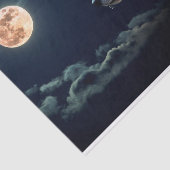 Papier Mousseline Loups (Détail)