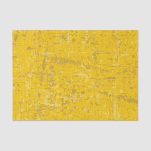 Papier Mousseline Louveur d'art peintre Abstrait Jaune (Recto)