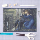 Papier Mousseline Love Among the Ruins (par Edward Burne-Jones) (Artisanat)
