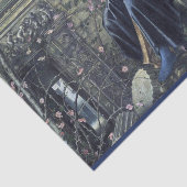 Papier Mousseline Love Among the Ruins (par Edward Burne-Jones) (Détail)