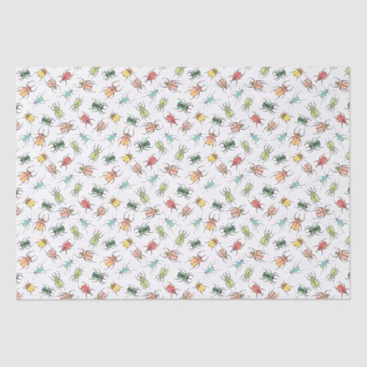 Papier Mousseline Love Bugs Tissue Paper (Recto)