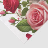 Papier Mousseline Love Calico Cats Saint Valentin (Détail)