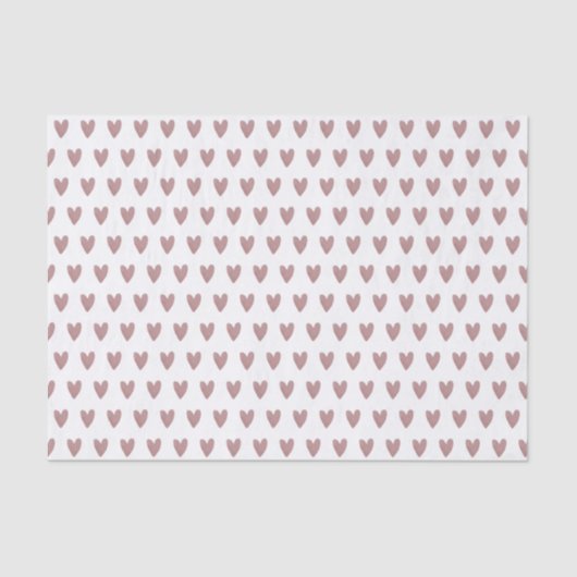 Papier Mousseline Love Heart Modern (Recto)