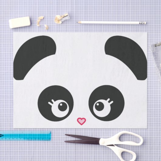 Papier Mousseline Love Panda® (Artisanat)