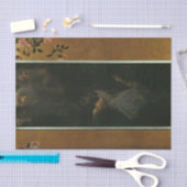 Papier Mousseline Love par Gustav Klimt Tissue Paper (Artisanat)