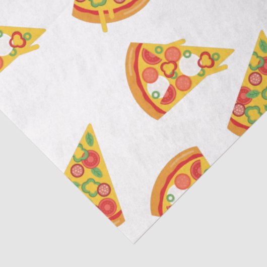Papier Mousseline Love Pizza (Détail)