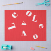 Papier Mousseline "Love" Tissue paper (Artisanat)