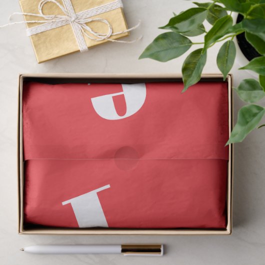 Papier Mousseline "Love" Tissue paper (Cadeau)