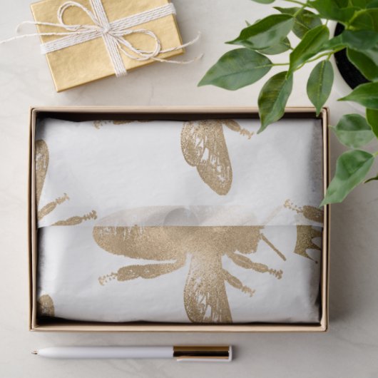 Papier Mousseline Lovely Bee Series Design 39 (Cadeau)