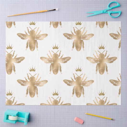 Papier Mousseline Lovely Bee Series Design 39 (Artisanat)