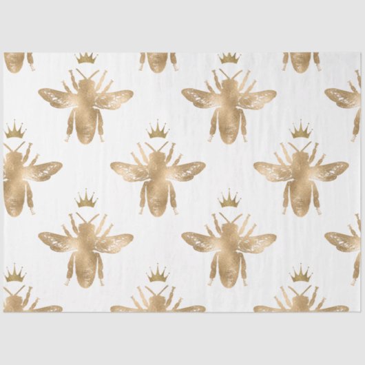 Papier Mousseline Lovely Bee Series Design 39 (Recto)