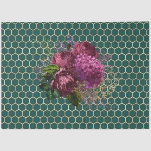 Papier Mousseline Lovely Bee Series Design 50 (Recto)