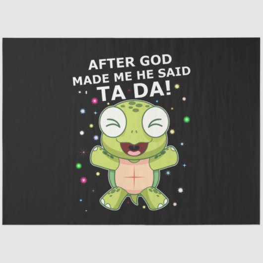 Papier Mousseline Lover| Après Que Ggd M'Ait Fait, Il A Dit Ta Da! (Recto)