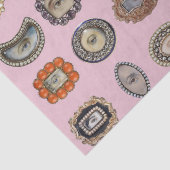 Papier Mousseline Lover's Eyes, art original inspiré par les Victori (Détail)