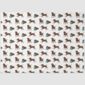 Papier Mousseline lr chocolate lab bande dessinée (Recto)