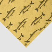 Papier Mousseline Lt Blue et Gold Nautical Series Design 16 (Détail)