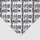 Papier Mousseline LUCHA LIBRE#51mono (Détail)