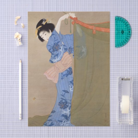 Papier Mousseline Luciole par Uemura Shoen (Artisanat)