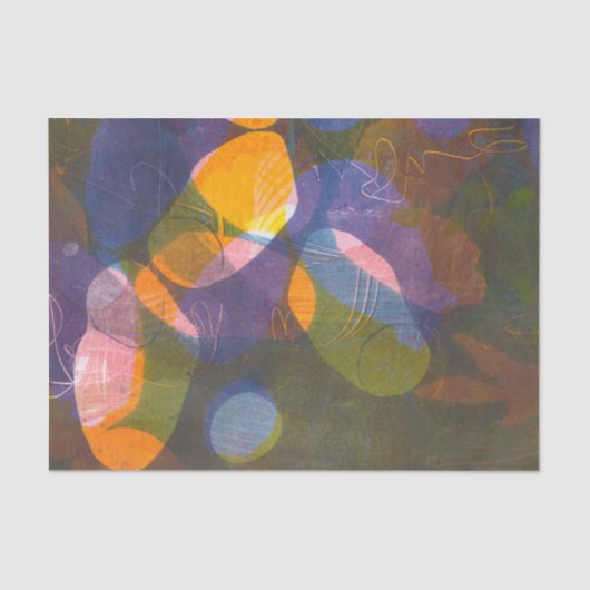 Papier Mousseline Lucioles I (Recto)