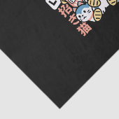 Papier Mousseline Lucky Cat Art – Maneki Neko with Gold Coin (Détail)