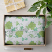 Papier Mousseline Lucky Clover Motif - Shamrock vert (Cadeau)