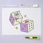 Papier Mousseline Lucky Dice (Artisanat)