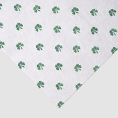 Papier Mousseline Lucky Little Four Leaf Cloches Saint Patricks Day (Détail)