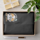 Papier Mousseline Lucky Pup with Clover - St. Patrick's Day Cadeau (Cadeau)