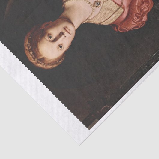 Papier Mousseline Lucrezia par Bronzino Decoupage (Détail)