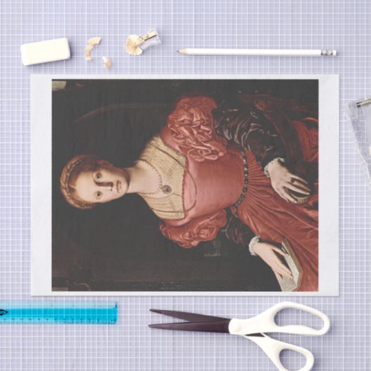Papier Mousseline Lucrezia par Bronzino Decoupage (Artisanat)