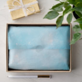 Papier Mousseline Lumière Blue Galaxy Series Design 3 (Cadeau)