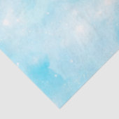Papier Mousseline Lumière Blue Galaxy Series Design 3 (Détail)