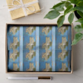 Papier Mousseline Lumière d'île de paradis (Cadeau)