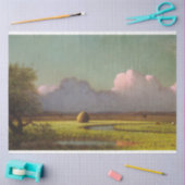 Papier Mousseline Lumière du soleil et ombre : Les marais de Newbury (Artisanat)