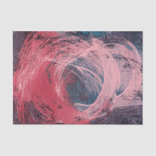 Papier Mousseline Lumière rose I (Recto)