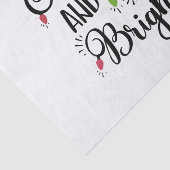 Papier Mousseline lumières de vacances joyeuses et lumineuses (Détail)