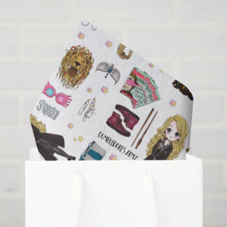 Papier Mousseline Luna Lovegood aquarelle magique