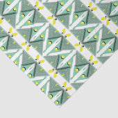 Papier Mousseline Luna Moth géométrique (Détail)