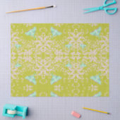 Papier Mousseline Luna Moth on Lime (Artisanat)