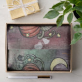 Papier Mousseline Lune de patchs Citrouille de chat noir (Cadeau)